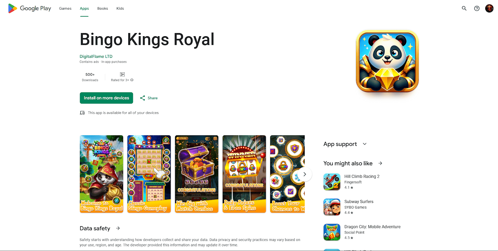 Bingo Kings Royal screenshot 1